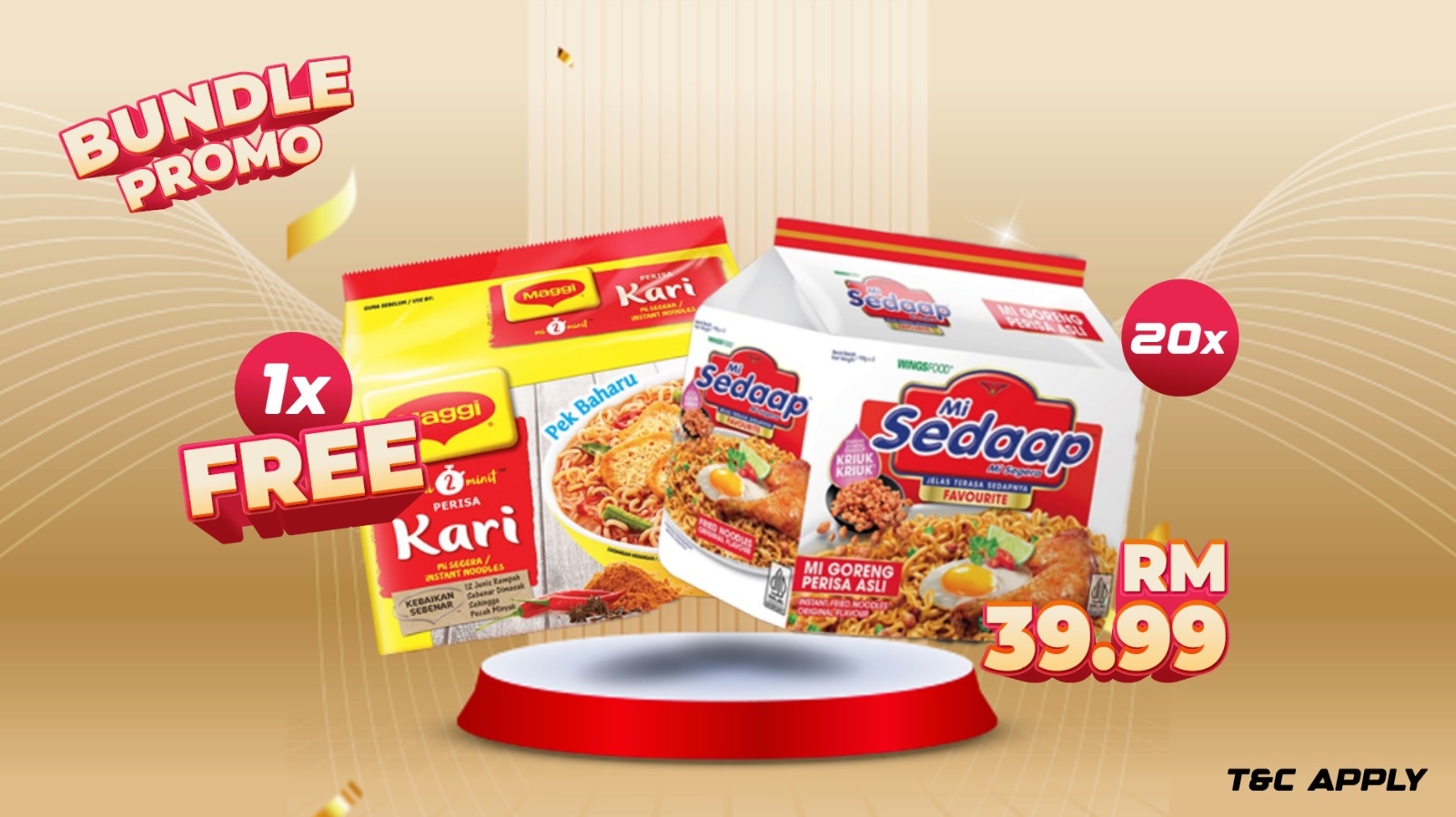 MAGGI 2-MINN KARI PERCUMA !